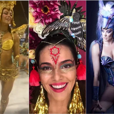 carnaval, famosas, claudia raia paolla oliveira