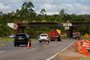 Triunfo, RS, Brasil - 27/02/2024 - Obras do novo viaduto da rodovia RS287 sobre a BR386 que deve aliviar engarrafamentos e reduzir acidentes. FOTO: JONATHAN HECKLER, AGÊNCIA RBS<!-- NICAID(15690960) -->