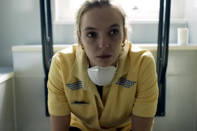 Jodie Comer no filme Help (2021), de Marc Munden<!-- NICAID(15133504) -->