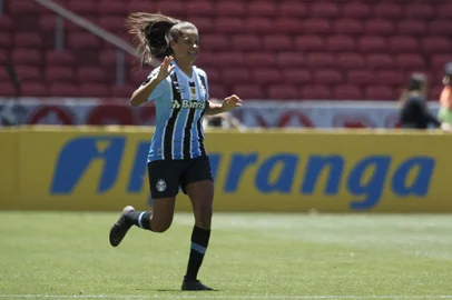 Porto Alegre, RS, Brasil, 02/11/2022 - Primeiro GreNal que decidirá a equipe Campeã do Campeonato Gaúcho feminino 2022. O primeiro jogo é no Beira-Rio. Foto: Jefferson Botega / Agencia RBSIndexador: Jeff Botega<!-- NICAID(15253486) -->