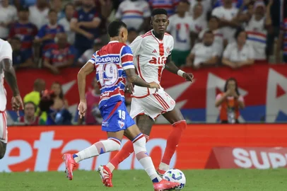13/04/2025, Fortaleza, CE, Brasil - Fortaleza vs Internacional pelo Campeonato Brasileiro 2025 na Arena Castelão - Foto: Ricardo Duarte/SC Internacional/DivulgaçãoIndexador: ricardo duarte<!-- NICAID(16016363) -->