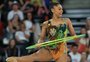 Quem é Bárbara Domingos, atleta que levou o Brasil para final da ginástica rítmica