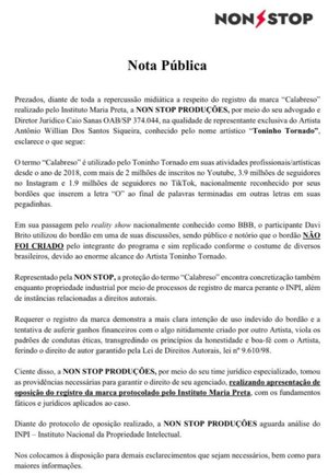 @nonstopproducoes / Instagram / Reprodução @nonstopproducoes / Instagram / Reprodução