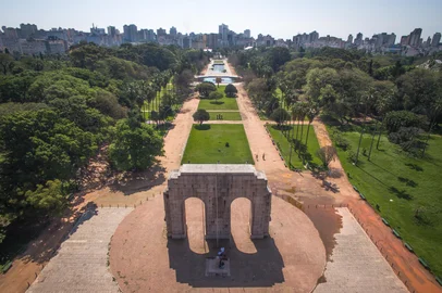PORTO ALEGRE, RS, BRASIL - 18.09.2020 - Parque Farroupilha também conhecido como Parque da Redençã completa 85 anos de história. (Foto: Isadora Neumann/Agencia RBS)<!-- NICAID(14595983) -->