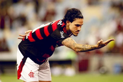 FLAMENGO X BOTAFOGO-PB - COPA DO BRASIL - MARACANÃ - 21-05-2025. Na foto, Pedro. Foto:Adriano Fontes/Flamengo <!-- NICAID(16080707) -->