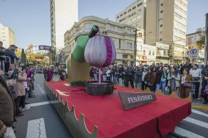 Solidariedade e tradição marcam o Desfile Cultural da 19ª Fenavinho em Bento Gonçalves<!-- NICAID(15801972) -->