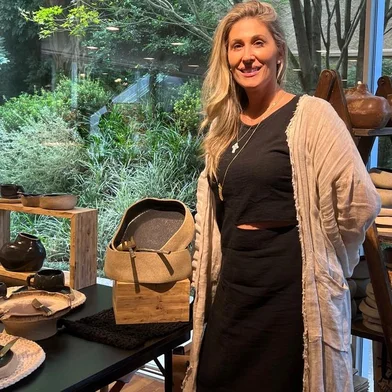 As peças de cerâmica da designer caxiense foram apresentadas na Open Select, feira de design independente que aconteceu no Instituto Ling, em Porto Alegre, em marçoNA FOTO: Tanara Mallmann<!-- NICAID(15392794) -->
