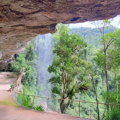 Grutas de Nossa Senhora de Lourdes do Vale do Taquari serão conectadas por caminho autoguiado.Gruta de Nossa Senhora de Lourdes de Doutor Ricardo<!-- NICAID(16145978) -->