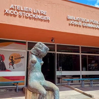 Atelier Livre Xico Stockinger, no Centro Municipal de Cultura de Porto Alegre<!-- NICAID(15896086) -->