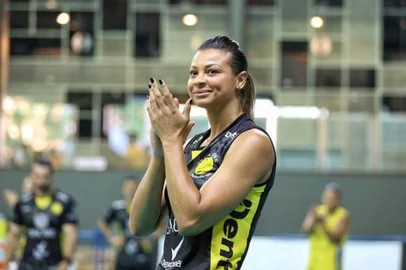 Fotos da jogadora de volei, Walewska. Foto: Patricy Albuquerque/CBV/Divulgação<!-- NICAID(15548320) -->