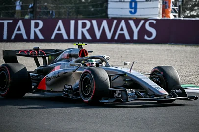 Audi's Brazilian driver Gabriel Bortoleto drives during the second practice session ahead of the Formula One Japanese Grand Prix at the Suzuka circuit in Suzuka, Mie prefecture on March 27, 2026. (Photo by Philip FONG / AFP)Editoria: SPOLocal: SuzukaIndexador: PHILIP FONGSecao: motor racingFonte: AFPFotógrafo: STF<!-- NICAID(16254003) -->