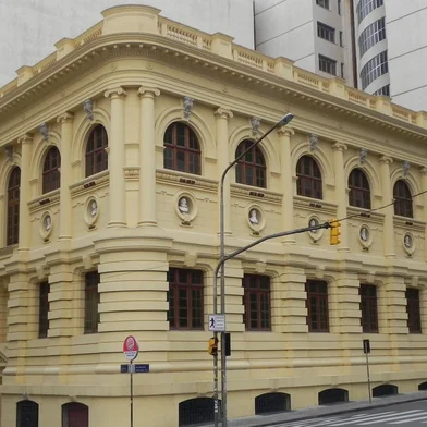 Biblioteca Pública do Estado: fachada restaurada<!-- NICAID(15410518) -->