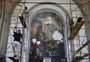 Obra de Aldo Locatelli na Igreja Nossa Senhora de Lourdes, na Capital, é removida para restauração