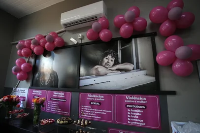 PORTO ALEGRE, RS, BRASIL, 06-03-2026: Polícia faz mutirão de atendimentos sociais e de saúde na Delegacia da Mulher. Foto: Ronaldo Bernardi/Agência RBS<!-- NICAID(16239504) -->