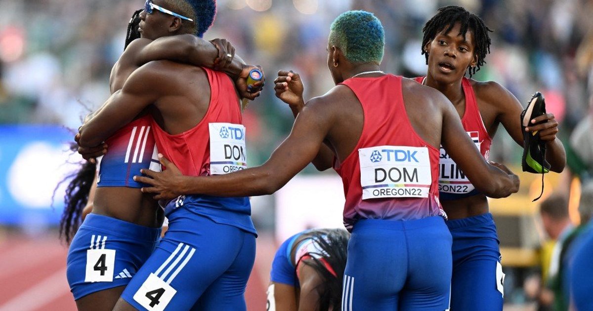 República Dominicana surpreende e leva ouro no 4x400m misto do Mundial ...
