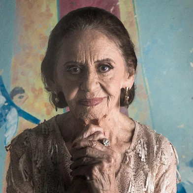 Caetana (Laura Cardoso), na novela O Outro Lado do Paraíso<!-- NICAID(16136657) -->