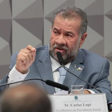 CPMI - INSS Oitiva. Ex-Ministro da Previdência Social, Carlos Lupi nesta segunda feira dia 8 de setembro<!-- NICAID(16119905) -->