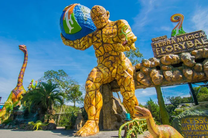 Parque Terra Mágica Florybal. / Divulgação Parque Terra Mágica Florybal. / Divulgação