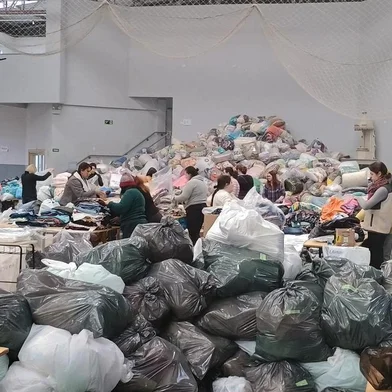 Funcionários da Visate são voluntários no Seminário Nossa Senhora Aparecida, em Caxias.<!-- NICAID(15779624) -->