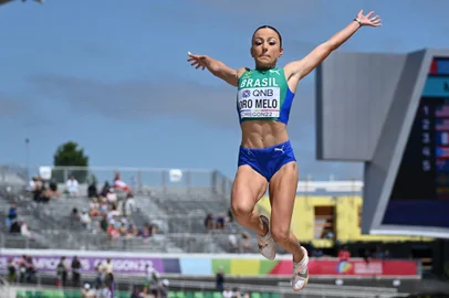 Letícia Oro Melo, atletismo
