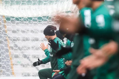 último treino do Juventunde antes da partida contra o Palmeiras<!-- NICAID(14809940) -->