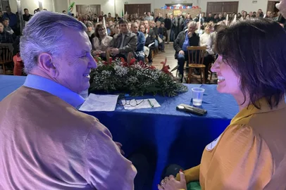 Ato político em Candelária com o pré-candidato a governador Luis Carlos Heinze (PP).<!-- NICAID(15120171) -->