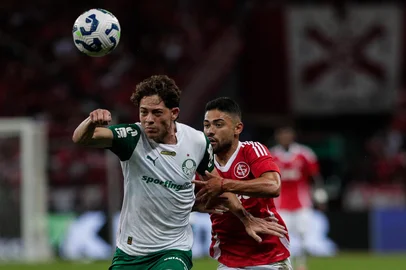 Porto Alegre, RS, Brasil, 16-04-2025: Internacional x Palmeiras pela quarta rodada do Campeonato Brasileiro Série A 2025. Foto: Renan Mattos/ Agência RBS<!-- NICAID(16018627) -->