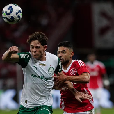 Porto Alegre, RS, Brasil, 16-04-2025: Internacional x Palmeiras pela quarta rodada do Campeonato Brasileiro Série A 2025. Foto: Renan Mattos/ Agência RBS<!-- NICAID(16018627) -->