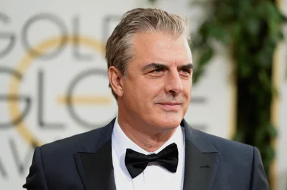 (FILES) In this file photo actor Chris Noth attends the 71st Annual Golden Globe Awards held at The Beverly Hilton Hotel in Beverly Hills, California. - "Sex and the City" actor Chris Noth on December 16, 2021 denied sexual assault allegations brought against him by two women who contacted The Hollywood Reporter. (Photo by Jason Merritt / GETTY IMAGES NORTH AMERICA / AFP)<!-- NICAID(14970734) -->