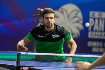 Guilherme Teodoro, tênis de mesa