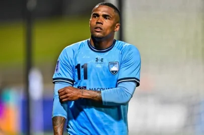 Douglas Costa, jogador do Sydney FC - Foto: Sydney FC/Reprodução<!-- NICAID(15886030) -->