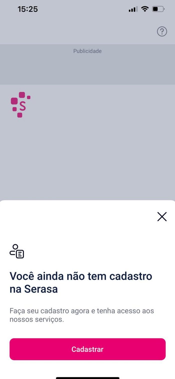 Serasa / Reprodução Serasa / Reprodução