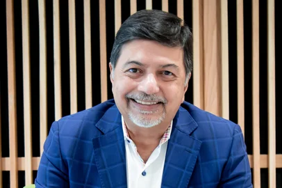 Raj Sisodia, autor best-seller, professor e cofundador do movimento Capitalismo Consciente.<!-- NICAID(16037444) -->