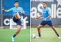 Cristaldo e Gustavo Martins viram preocupações no Grêmio