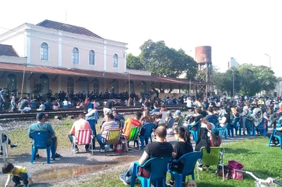 Concerto da Orquestra Municipal de Sopros de Caxias do Sul para o dia das crianças <!-- NICAID(14913059) -->