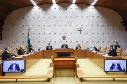 Plenário do Supremo Tribunal Federal (STF) durante a presidência de Edson Fachin. Foto: Antonio Augusto/STF/Divulgação<!-- NICAID(16231645) -->