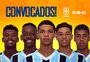Geração 2008 do Grêmio faz história com recorde de convocados para seleções de base