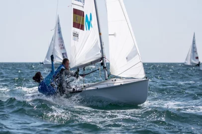 Silvia Mas e Patricia Cantero, vela 470