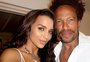 Gary Dourdan, ator de "CSI", a o Ano-Novo na casa de Rafa Kalimann