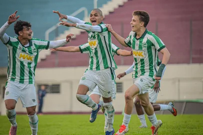 Caxias 1 x 4 Juventude pelo jogo de ida das quartas de final do Gauchão Sub-20 2026<!-- NICAID(16297849) -->