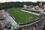 CAXIAS DO SUL, RS, BRASIL, 16/11/2023. Vistas aéreas do estádio Alfredo Jaconi. No próximo sábado (18/11) o Juventude enfrenta a Ponte Preta e pode encaminha o acesso à Série A do Campeonato Brasileiro. (Porthus Junior/Agência RBS)<!-- NICAID(15599893) -->