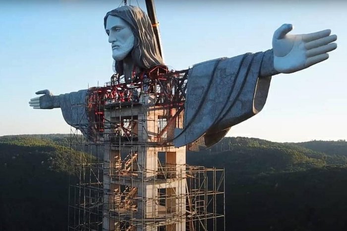 Reprodução / Instagram/Cristo Protetor de Encantado