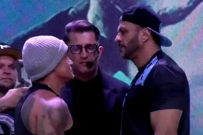 Popó Freitas e Kléber Bambam lutam em 24 de fevereiro, no Fight Music Show 4<!-- NICAID(15682014) -->