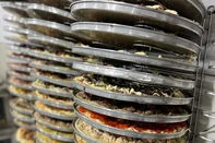 Imagem de pizzas para o dia da pizza.<!-- NICAID(16324607) -->
