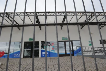 CAXIAS DO SUL, RS, BRASIL (07/06/2021)UPA zona norte fechada após resgate de preso. (Antonio Valiente/Agência RBS)<!-- NICAID(14802371) -->