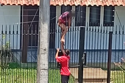 Arquivo pessoal / Arquivo pessoal NÃO USAR SEM CONTEXTO. Imagens para reportagem de Humberto Trezzi sobre abrigo em Canoas.<!-- NICAID(16286286) -->