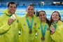 Brasil revezamento 4x100 m medley, natação, Jogos Pan-Americanos