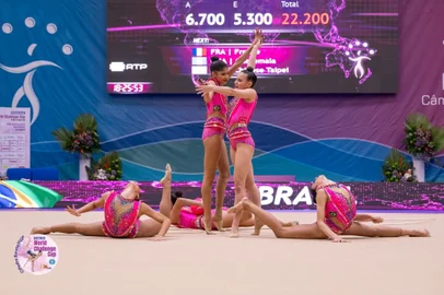Brasil, conjunto, ginástica rítmica