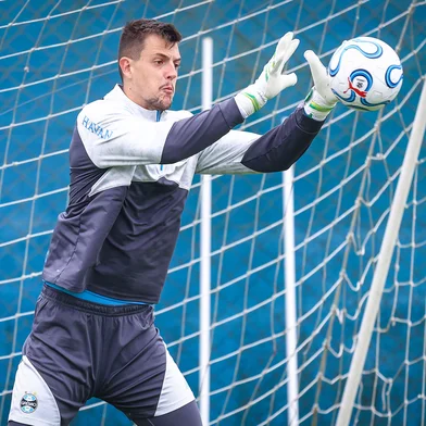 Thiago Beltrame, goleiro do Grêmio<!-- NICAID(16288523) -->
