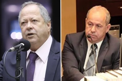 Montagem com Chiquinho Brazão à esquerda e Domingos à direita<!-- NICAID(15714548) -->